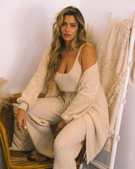 Winterful Life Knit Crop Top - Oat Oshnow