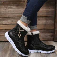 Lightweight Warm Fur Outdoor Snow Boots