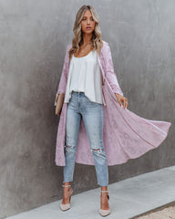 You Make Me Feel Textured Duster Oshnow