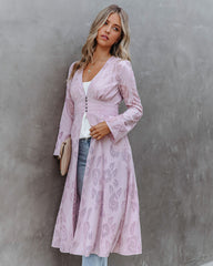 You Make Me Feel Textured Duster Oshnow