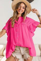 Effortless Cotton Blend Tee - Pink