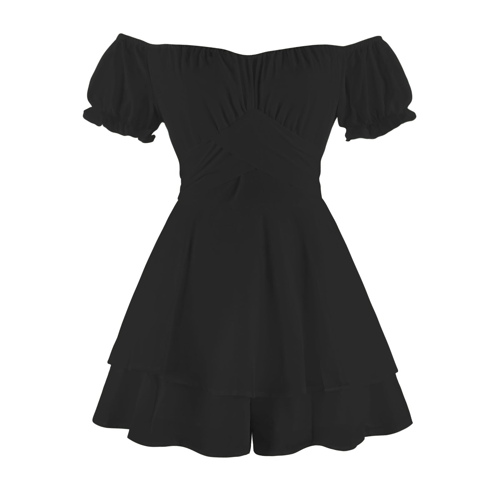 Ravishing Ruffles A-Line Mini Dress