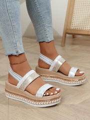 Casual Espadrille Platform Sandals