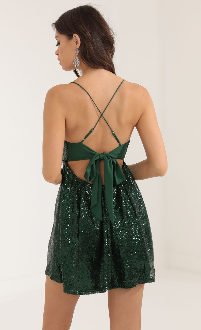 sassy in sequins skater dress Sassy In Sequins Skater Dress