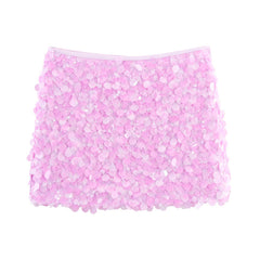 Perfect Pick Pocketed Colorblock Skort - Pink/Hot Pink