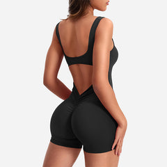 Kris Mesh Cutout Bodysuit - Black