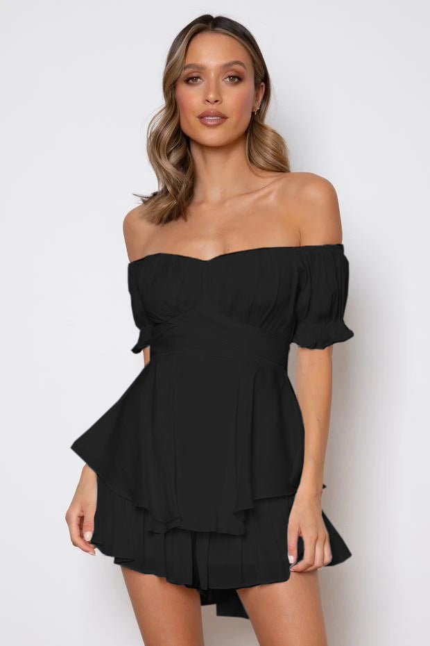 Ravishing Ruffles A-Line Mini Dress