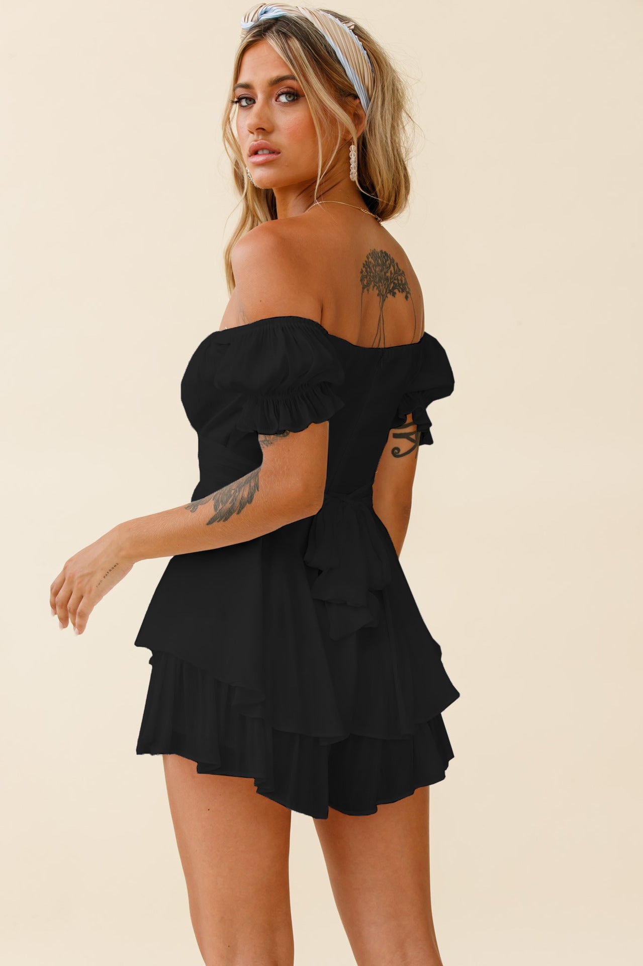 Ravishing Ruffles A-Line Mini Dress