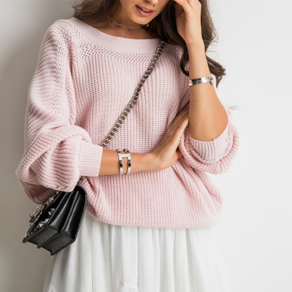 Lizabeth Cotton Thermal Knit Top - Pink