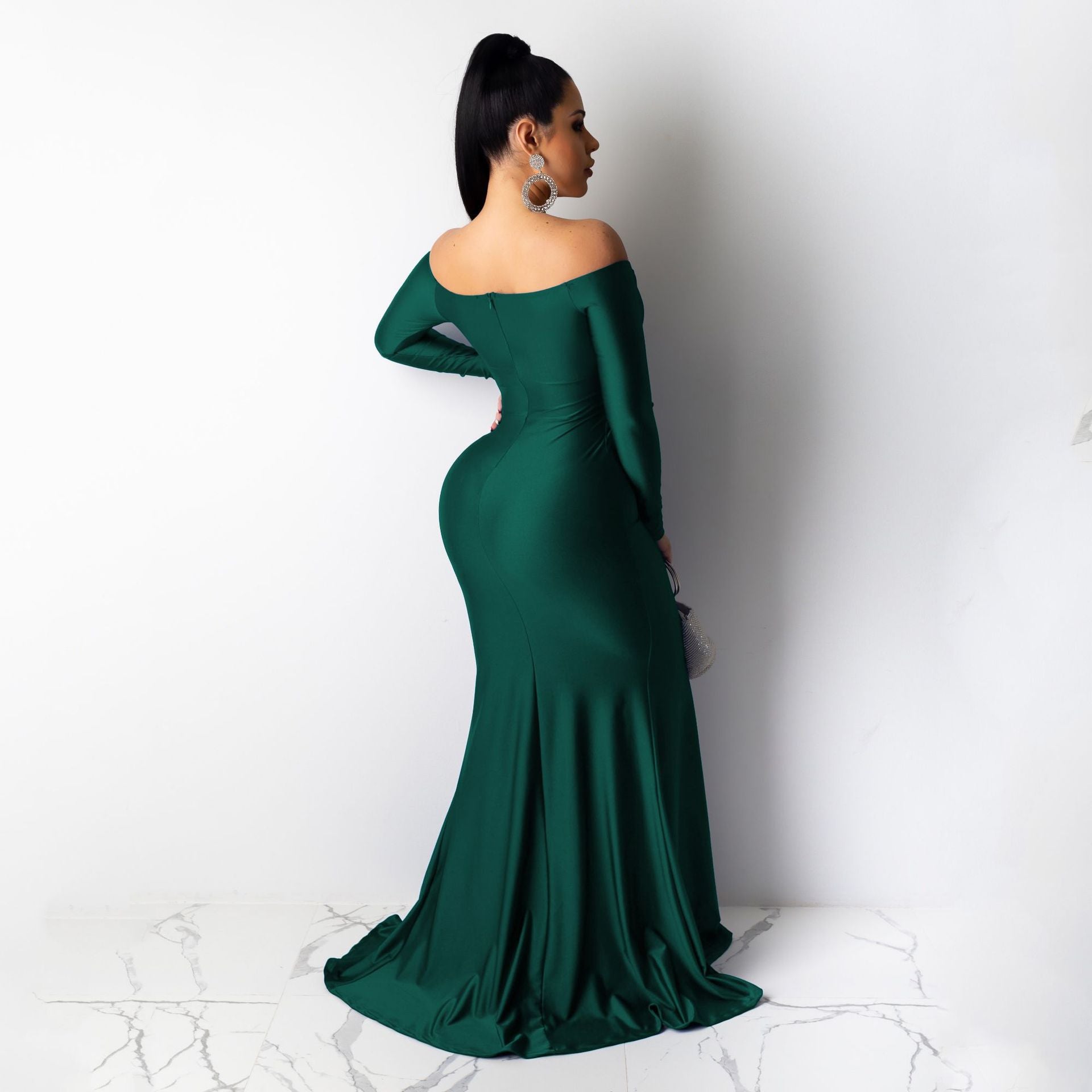 Eva Off The Shoulder Mermaid Dress