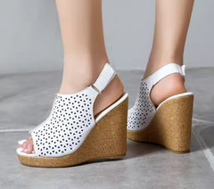 Candace Taupe Wedges