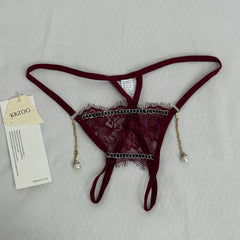 Lace European And American Style Low-Waisted Thongs