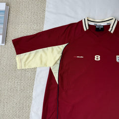 Quick-Dry V-Neck Short-Sleeve Sports Jersey