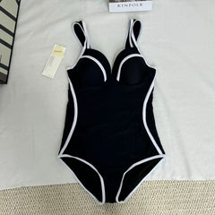 High-Waisted Slimming Swimsuit