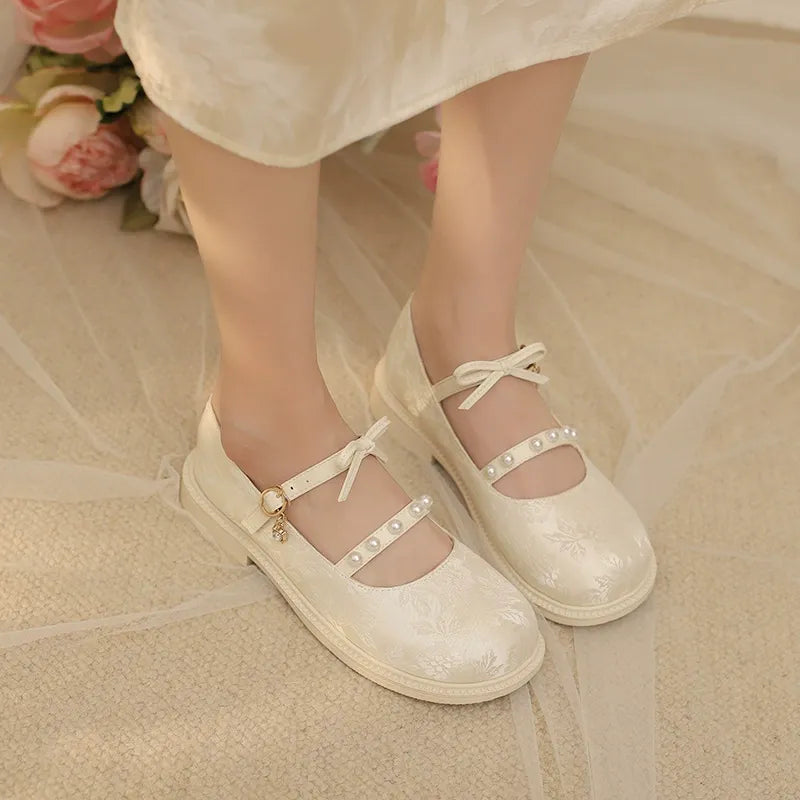 Chunky Heel Mary Jane Shoes