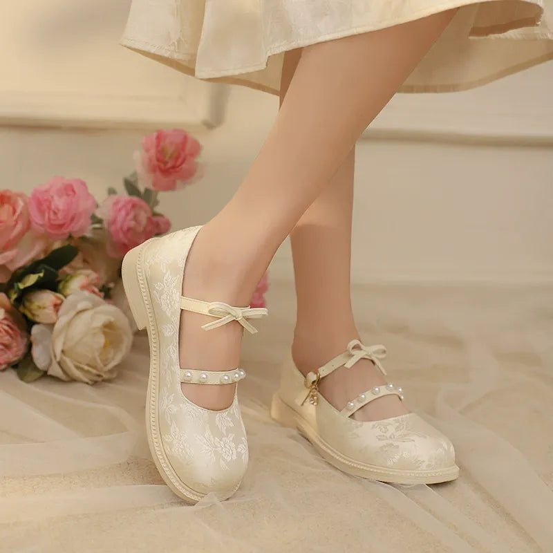 Chunky Heel Mary Jane Shoes