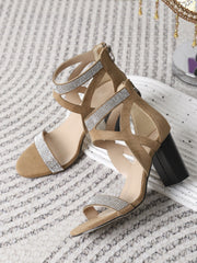 Wide And Large-Sized High-Heeled Shoes