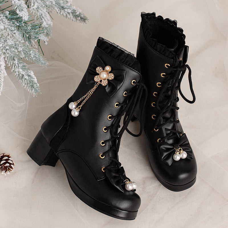 Lolita Lace-Up Shoes
