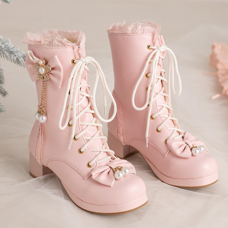 Lolita Lace-Up Shoes
