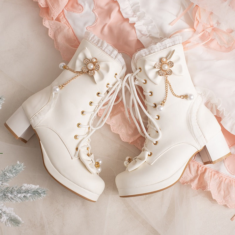 Lolita Lace-Up Shoes