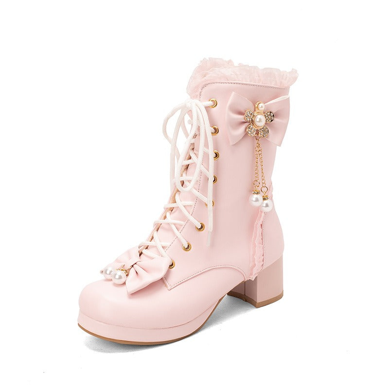 Lolita Lace-Up Shoes