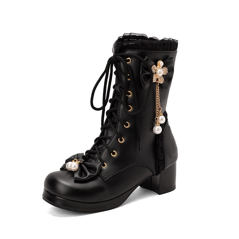 Lolita Lace-Up Shoes