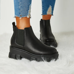 Casual All-Match Platform Boots