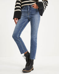 Alexandra High Rise Stretch Straight Jeans