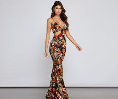 All Eyes On Me Floral Eyelet Maxi Dress Oshnow