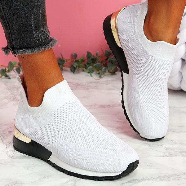 Daily Slip-on Knit Sneakers