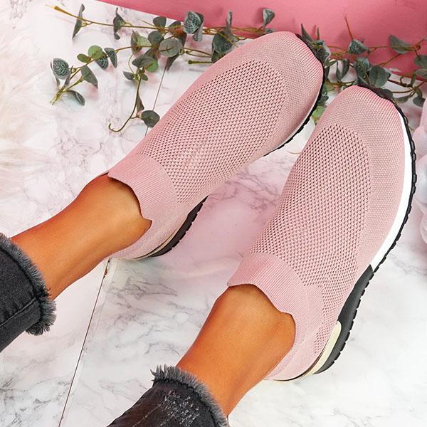 Daily Slip-on Knit Sneakers