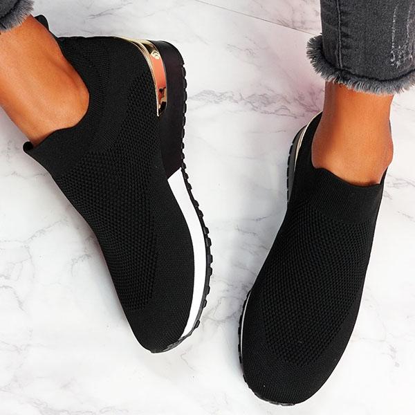 Daily Slip-on Knit Sneakers