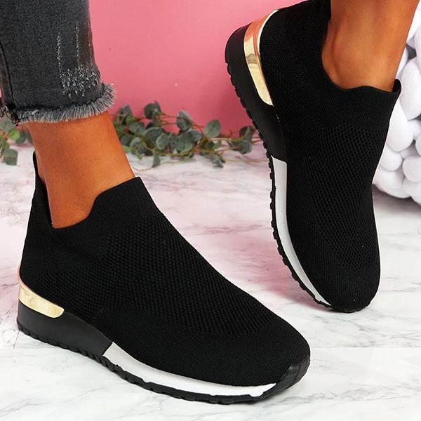 Daily Slip-on Knit Sneakers