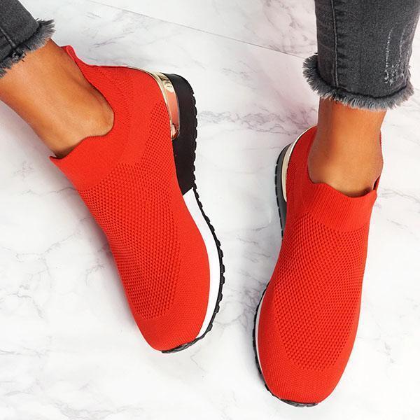 Daily Slip-on Knit Sneakers