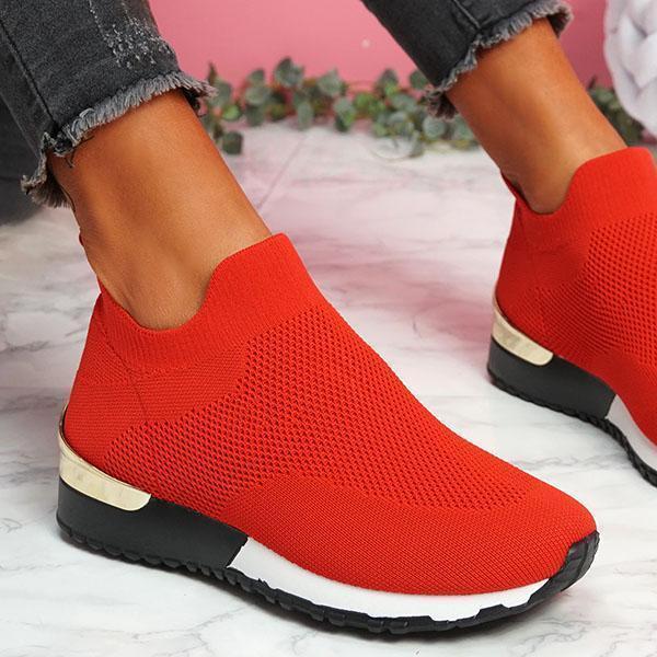 Daily Slip-on Knit Sneakers