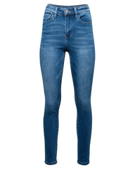 Benji High Rise Slim Straight Denim - REBAJAS 