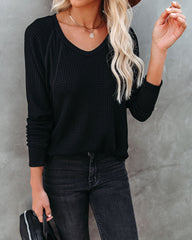 Breckenridge Thermal Contrast Top - Black Oshnow