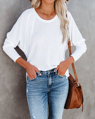 Breckenridge Thermal Contrast Top - White Oshnow