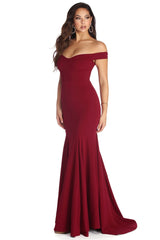 Briar Formal Off The Shoulder Dress Oshnow