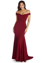 Briar Formal Off The Shoulder Dress Oshnow