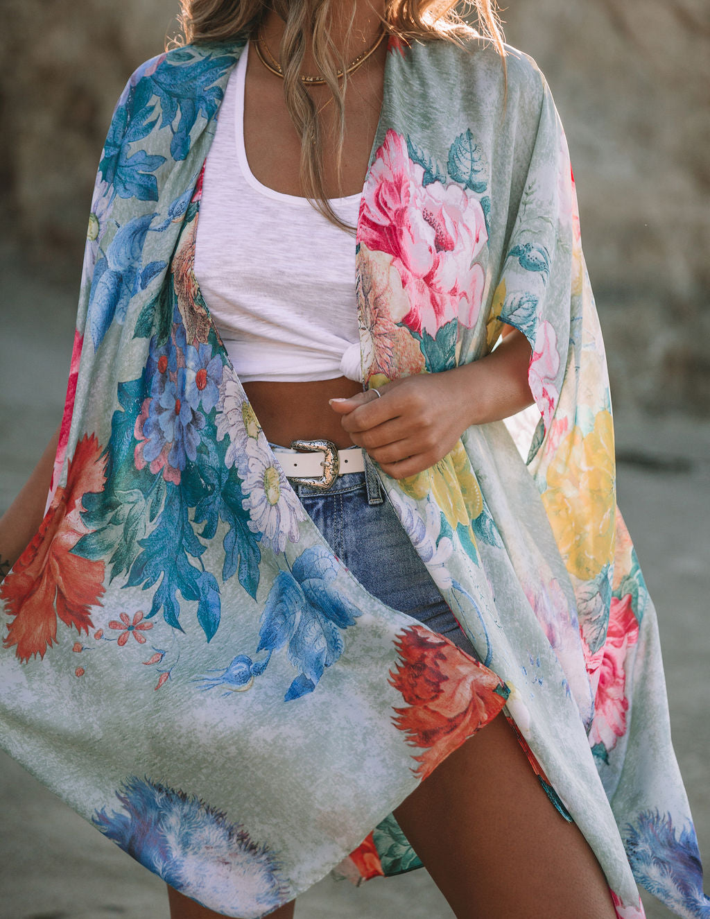 Cambra Floral Kimono Oshnow