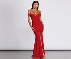 Camryn Sweetheart Long Gown Oshnow