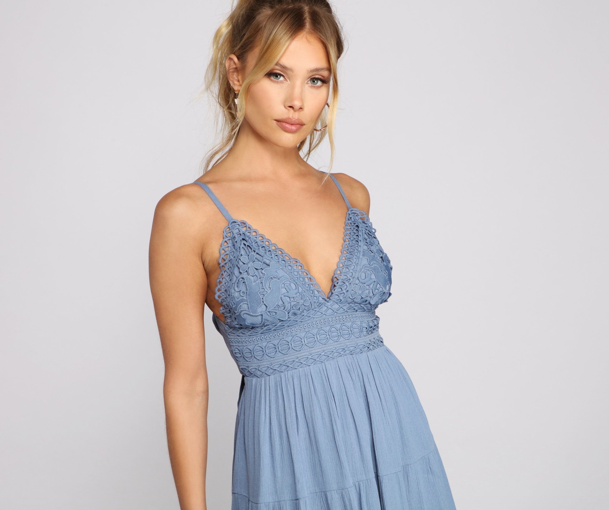 Casual Cutie Linen Skater Dress Oshnow Casual Cutie Linen Skater Dress Oshnow
