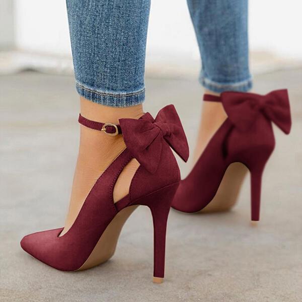 Cute Bowknot High Heels