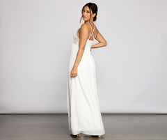 Effortless Flowy Woven Maxi Dress Oshnow