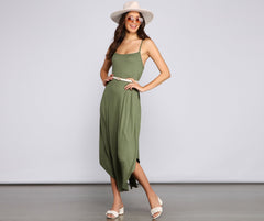 Effortless Vibes Sleeveless Maxi Dress Oshnow