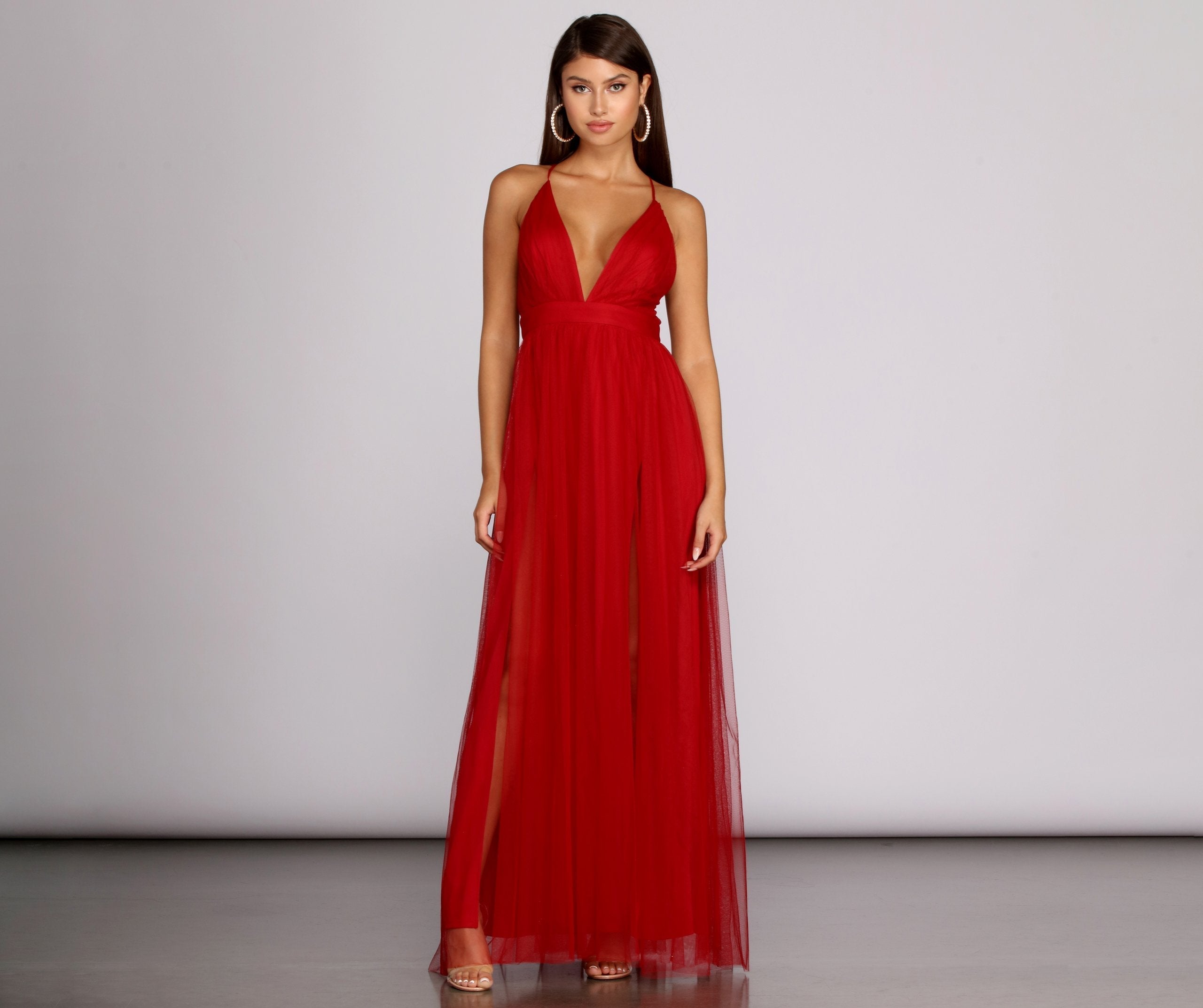 windsor elisabeth pleated tulle formal dress Elisabeth Pleated Tulle Formal Dress Oshnow
