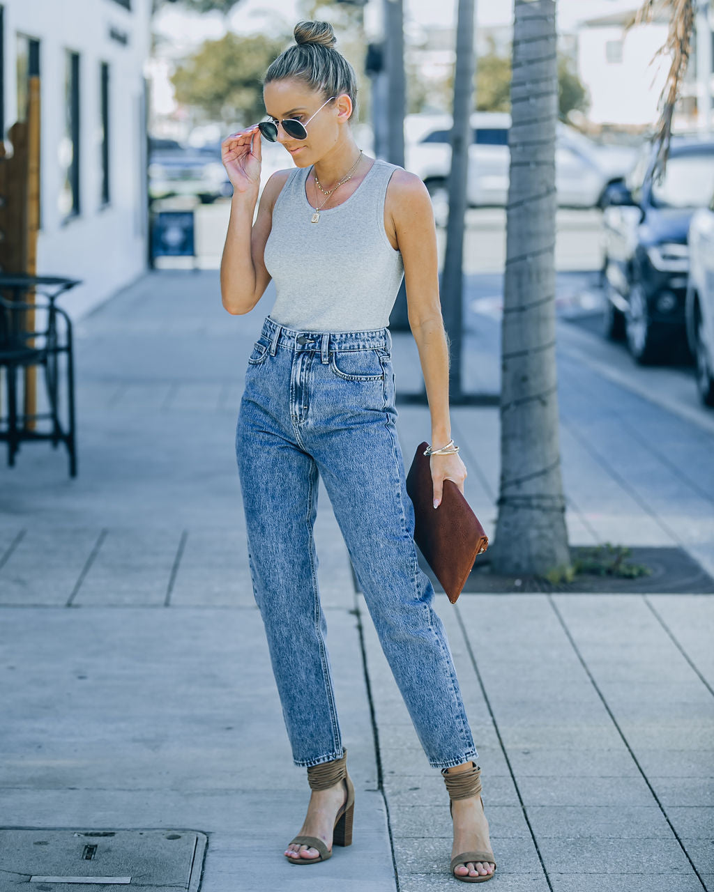 Carlotta High Rise Vintage Mom Jeans