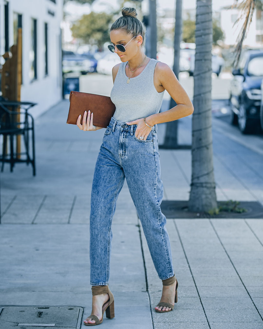 Carlotta High Rise Vintage Mom Jeans