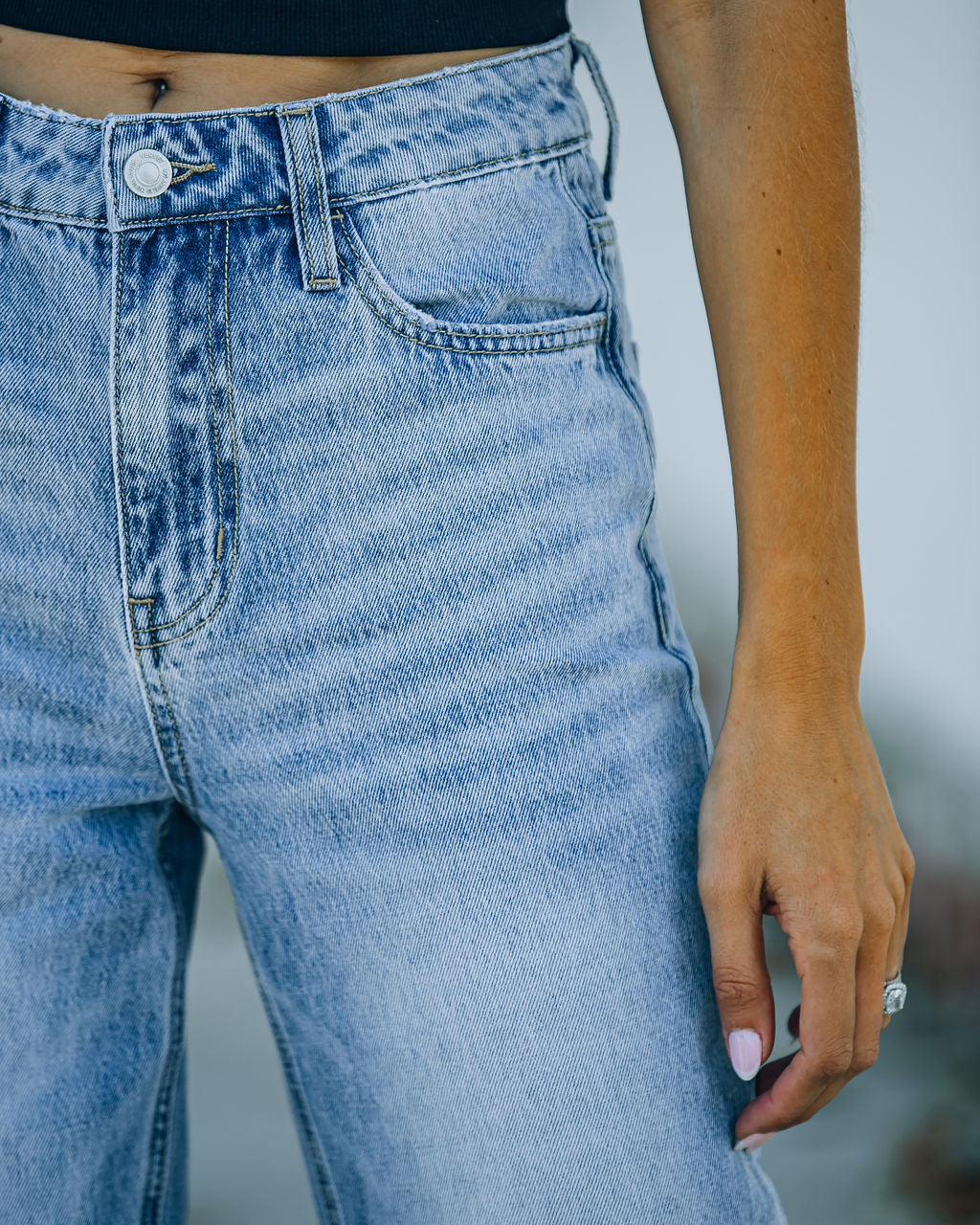 Nia High Rise 90'S Flare Denim